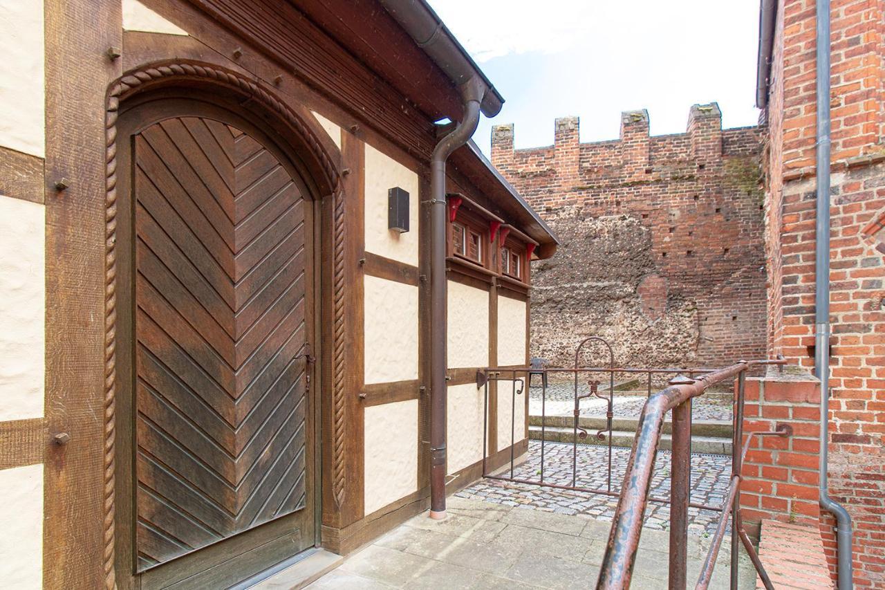 Ferienhaus Zur Rossfurt Tangermuende Tangermünde Exterior foto